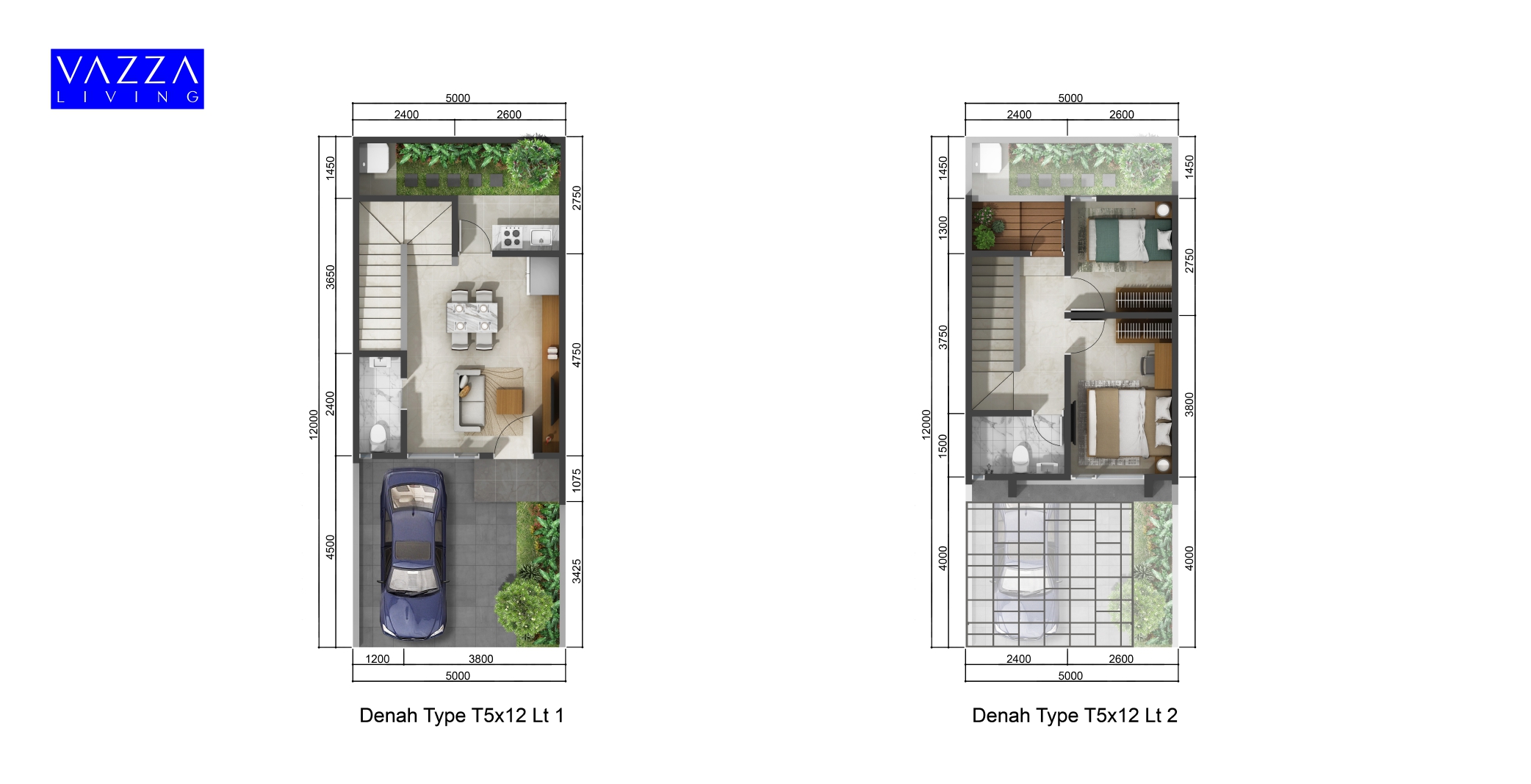 Tipe Pearl @ Cluster Vazza Living